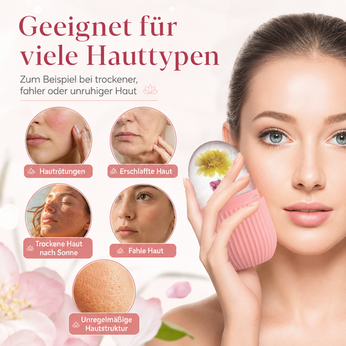 Beauty Pflege Set 3in1 – Ice Roller & Gua Sha