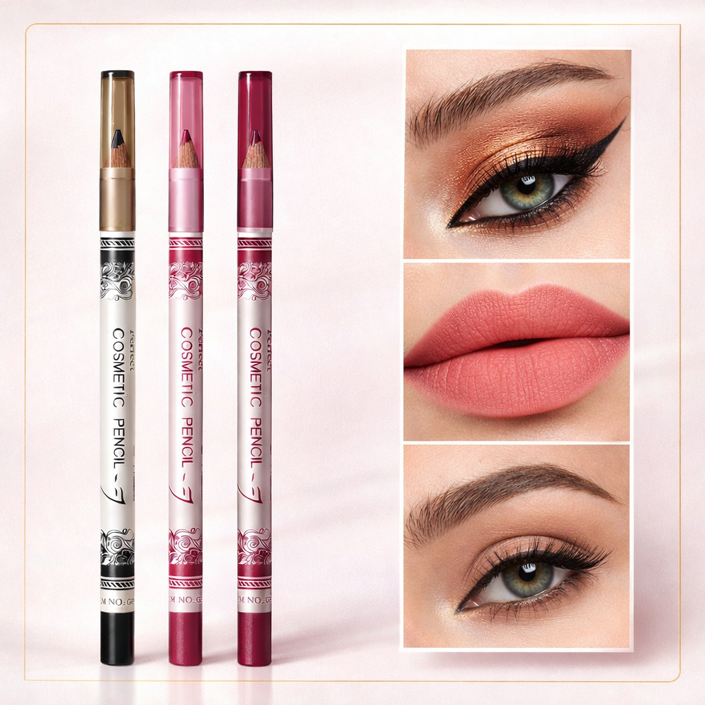 Luxus Eyeliner-Set – Wasserfest, Hochpigmentiert & Langhaftend | 12-Farben Collection für Präzise, Strahlende Augen-Looks