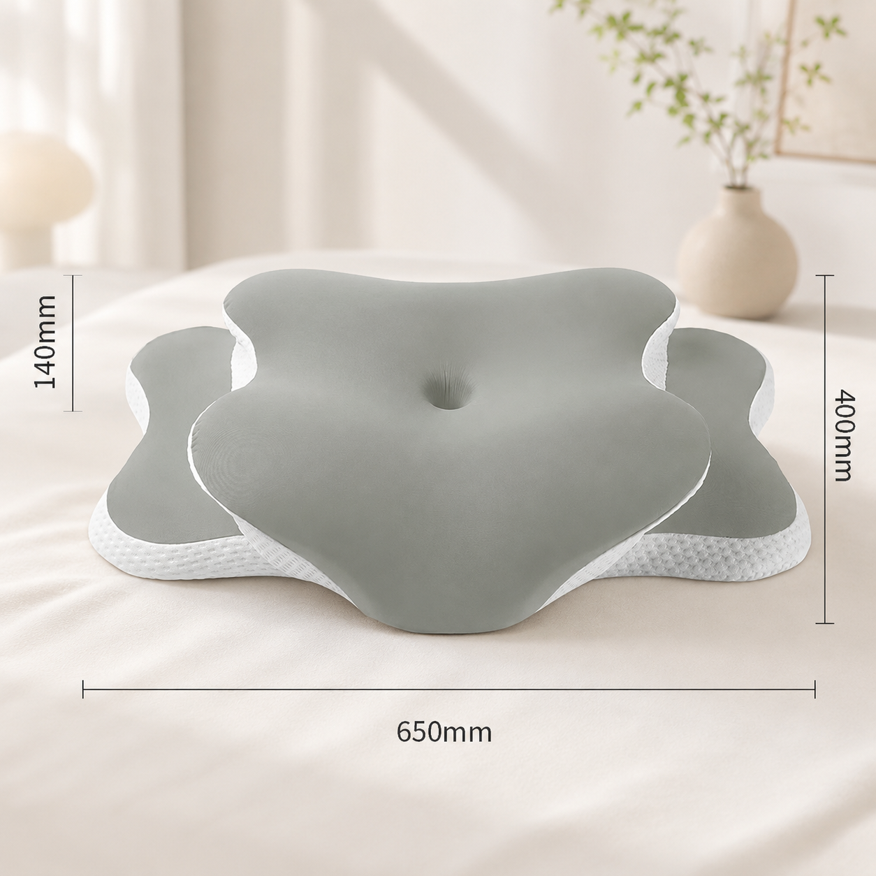 Ergonomisches Nackenkissen – Memory Foam Komfort
