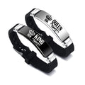 Partner-Armband-Set „King & Queen“ – 2-teilig