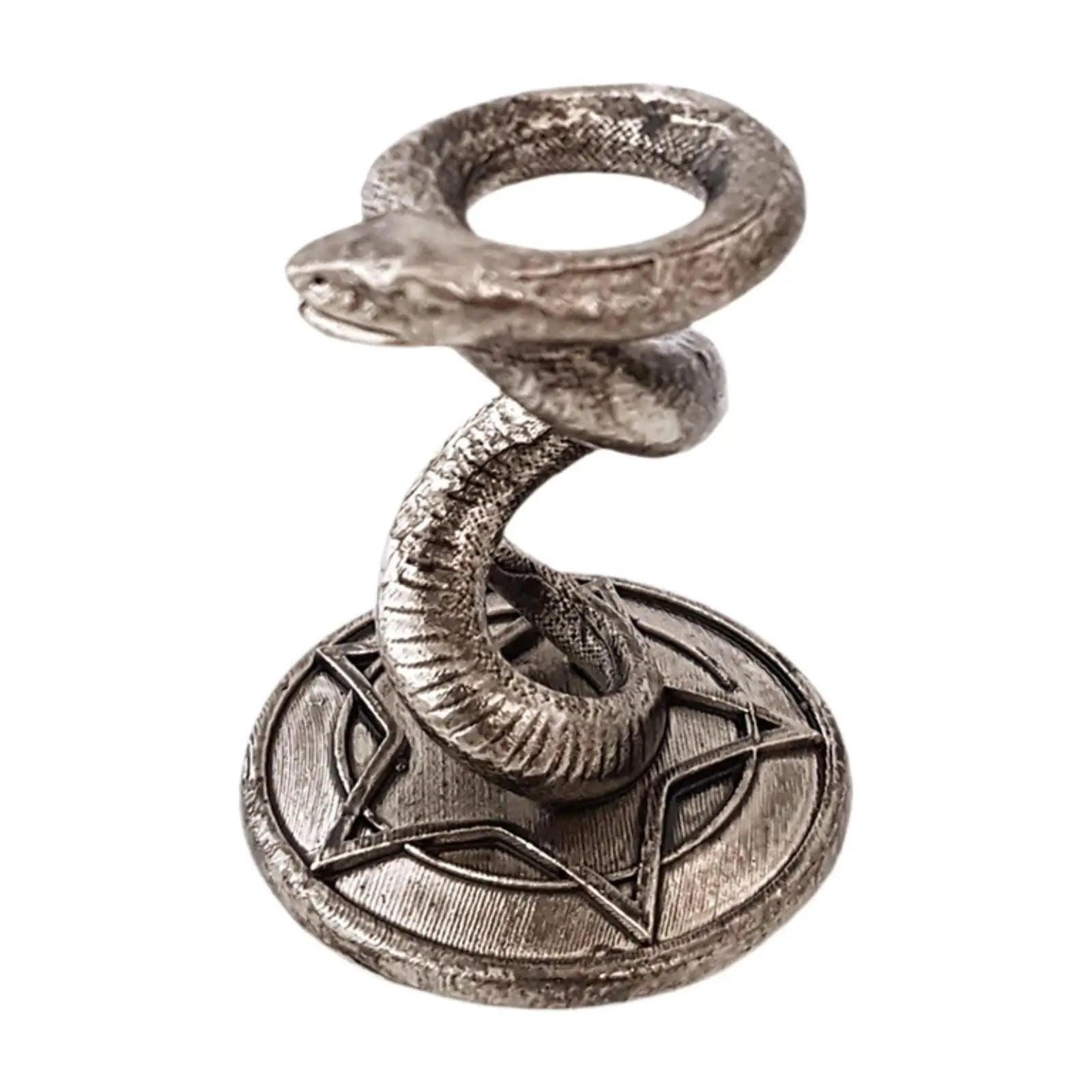 Moderner Metall-Deko-Ständer – Elegante Kunstfigur für Wohnzimmer, Büro & Tischdekoration