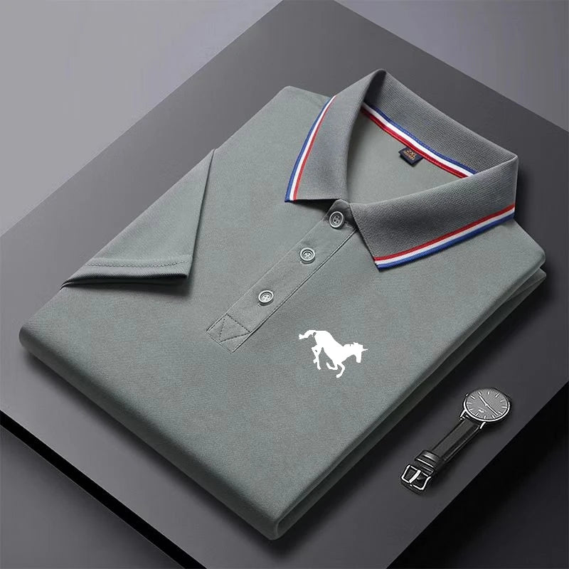 Classic men's polo shirt – short sleeve &amp; breathable