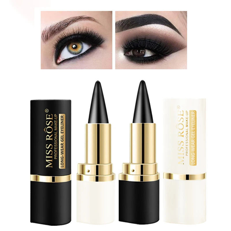 Luxus Creme-Eyeliner – Wasserfest, Hochpigmentiert & Langhaftend | Präziser Augen-Konturenstift