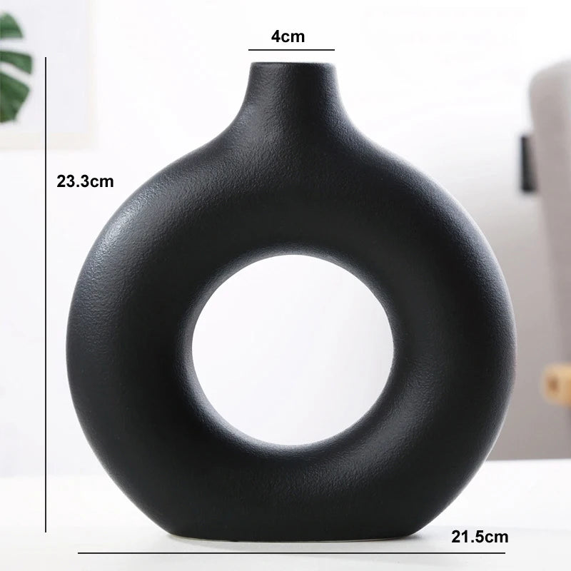 Keramikvase Design 2 in Größe L