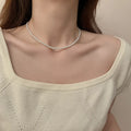 Perlen-Choker-Halskette für Damen – 40 cm, 4 Varianten – Produktansicht