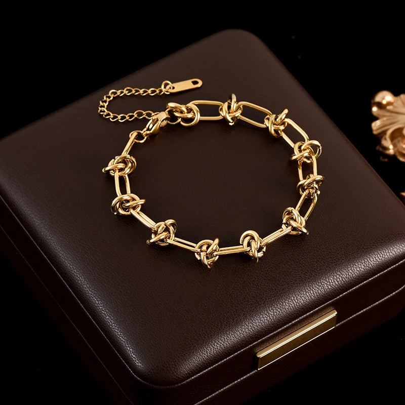 Feine Gliederkette aus Edelstahl – Modell B045