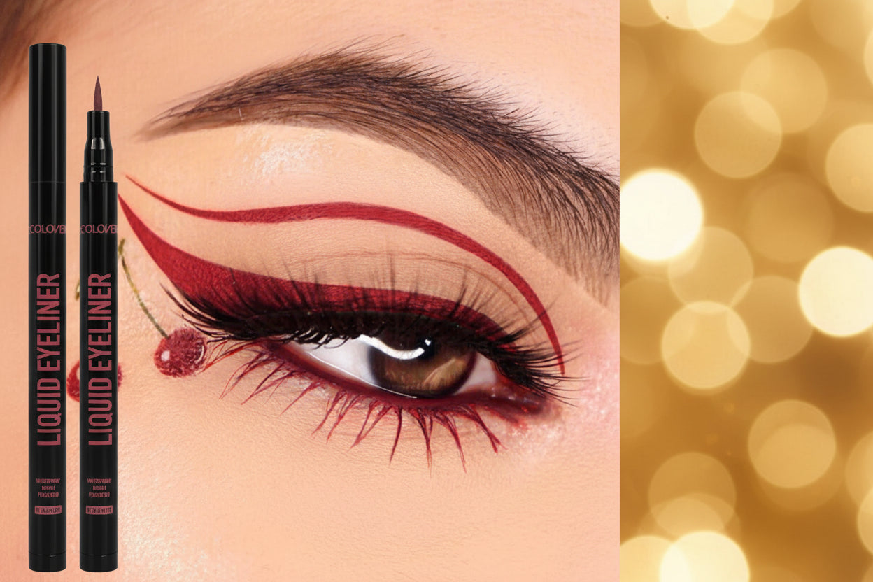 Flüssiger Präzisions-Eyeliner – Hochpigmentierter, Wasserfester Farb-Liner für Perfekte Looks