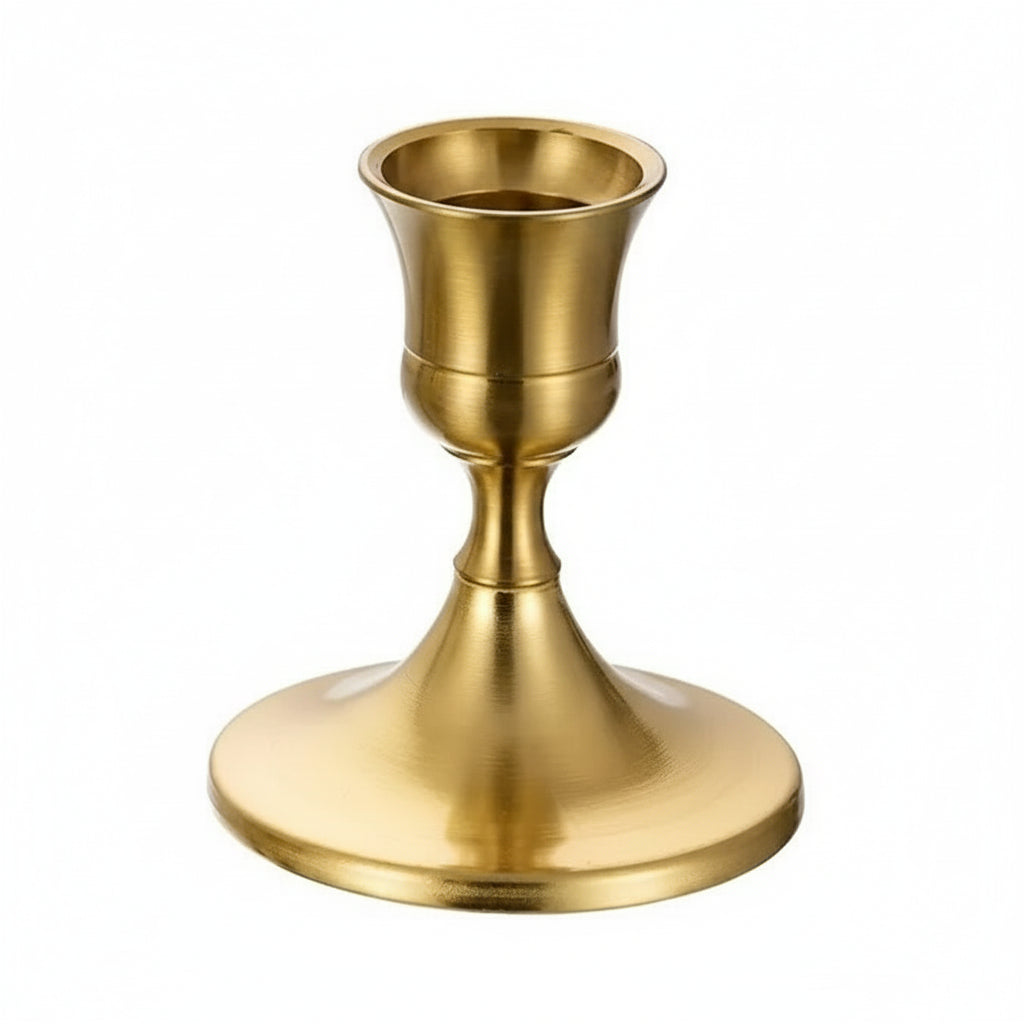 Elegante Metall-Kerzenhalter – Set aus 1 oder 3 Stück | Vintage Tischdekoration für Wohnzimmer & Events