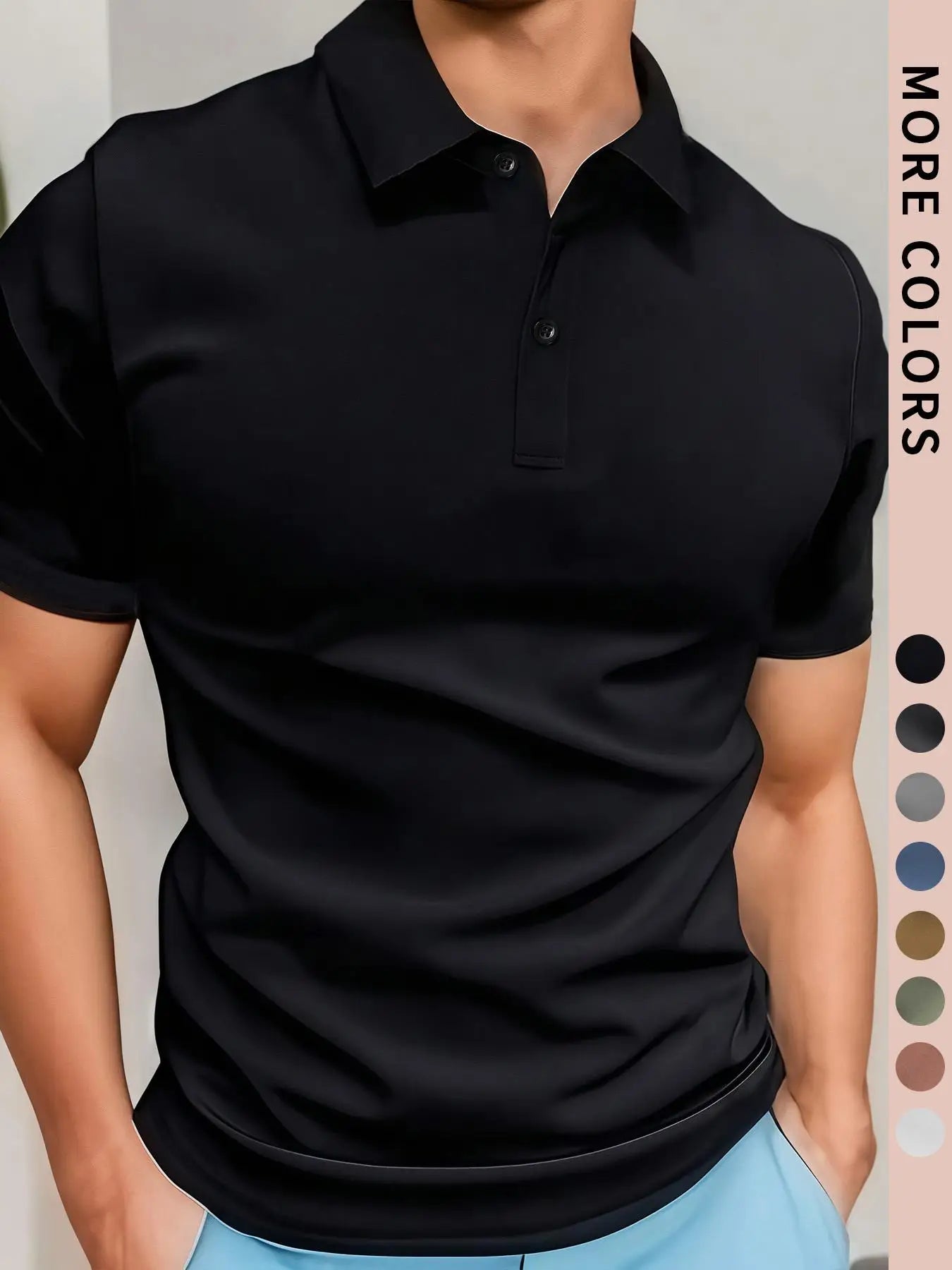 Men's Polo Shirt – Breathable &amp; Comfortable | Summer Casual
