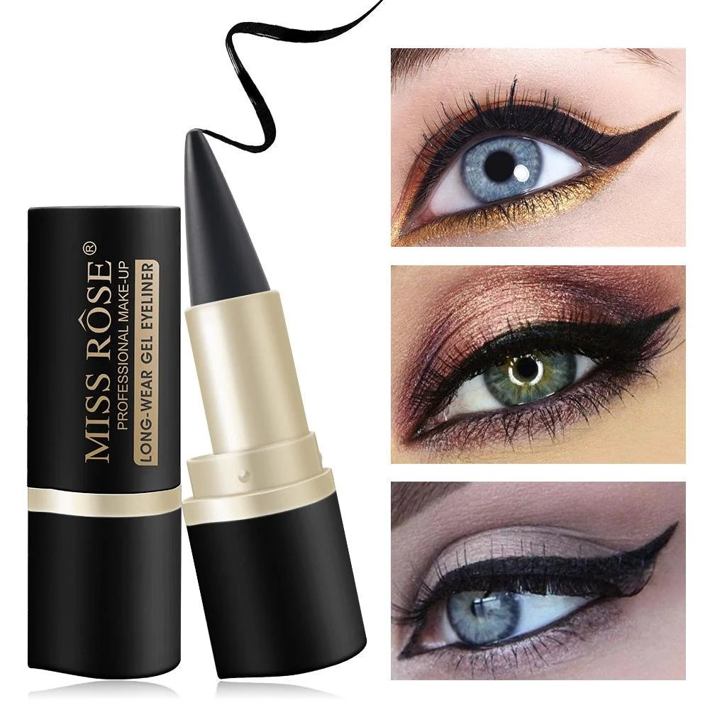 Luxus Creme-Eyeliner – Wasserfest, Hochpigmentiert & Langhaftend | Präziser Augen-Konturenstift