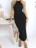 Damen Mini-Strickkleid „Mila“ – ärmellos & figurbetont