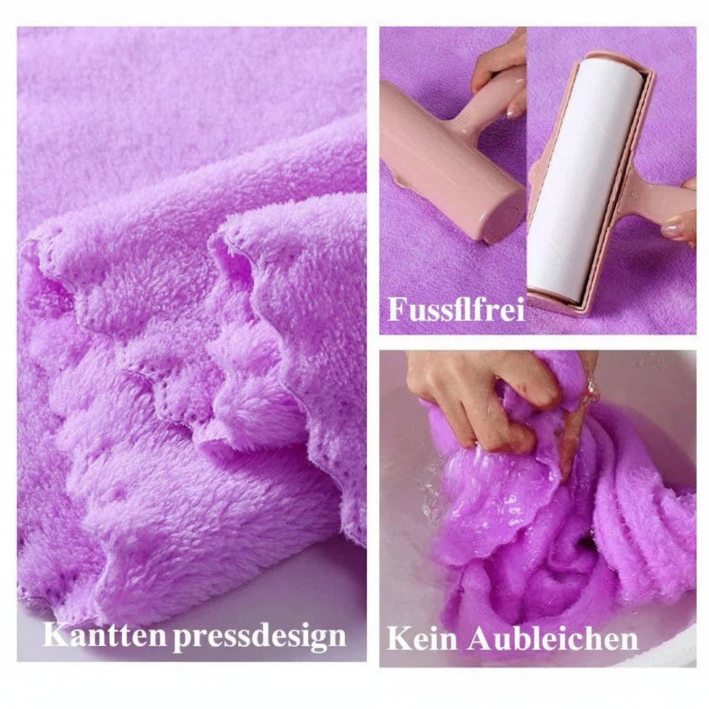 2er Set Luxus-Badetücher „Soft Velvet“ – Ultraweich, Saugstark & Schnell Trocknend