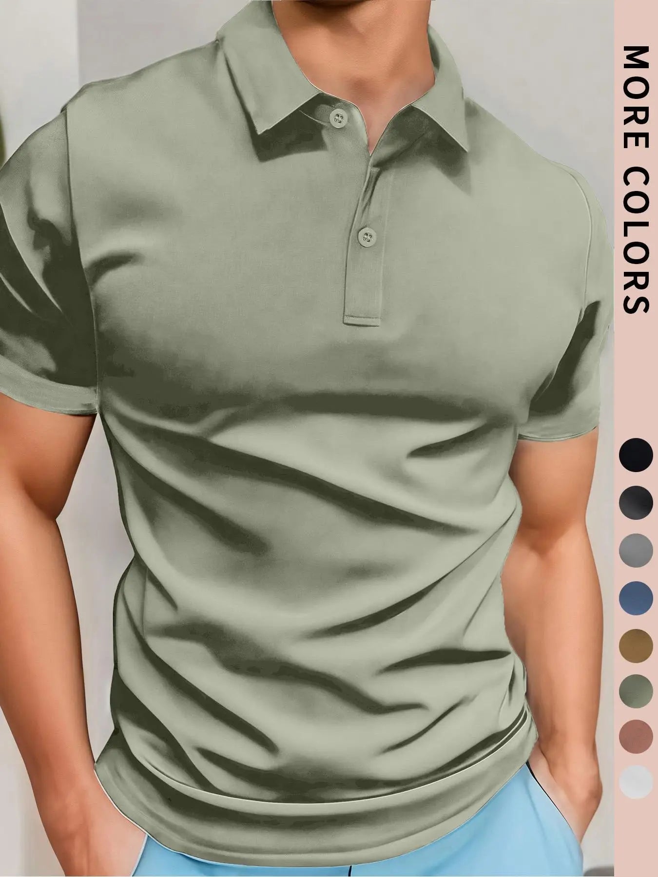 Men's Polo Shirt – Breathable &amp; Comfortable | Summer Casual