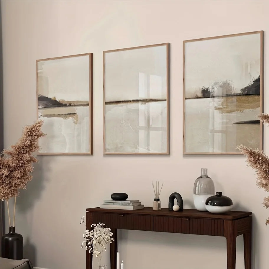 Abstrakte Wandkunst für moderne Wohnräume