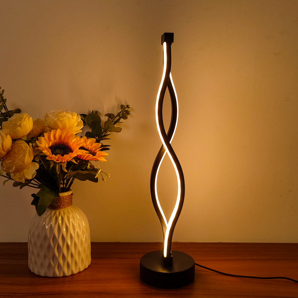 Nordic LED lampka nastrojowa – spiralna – zmieniająca kolor