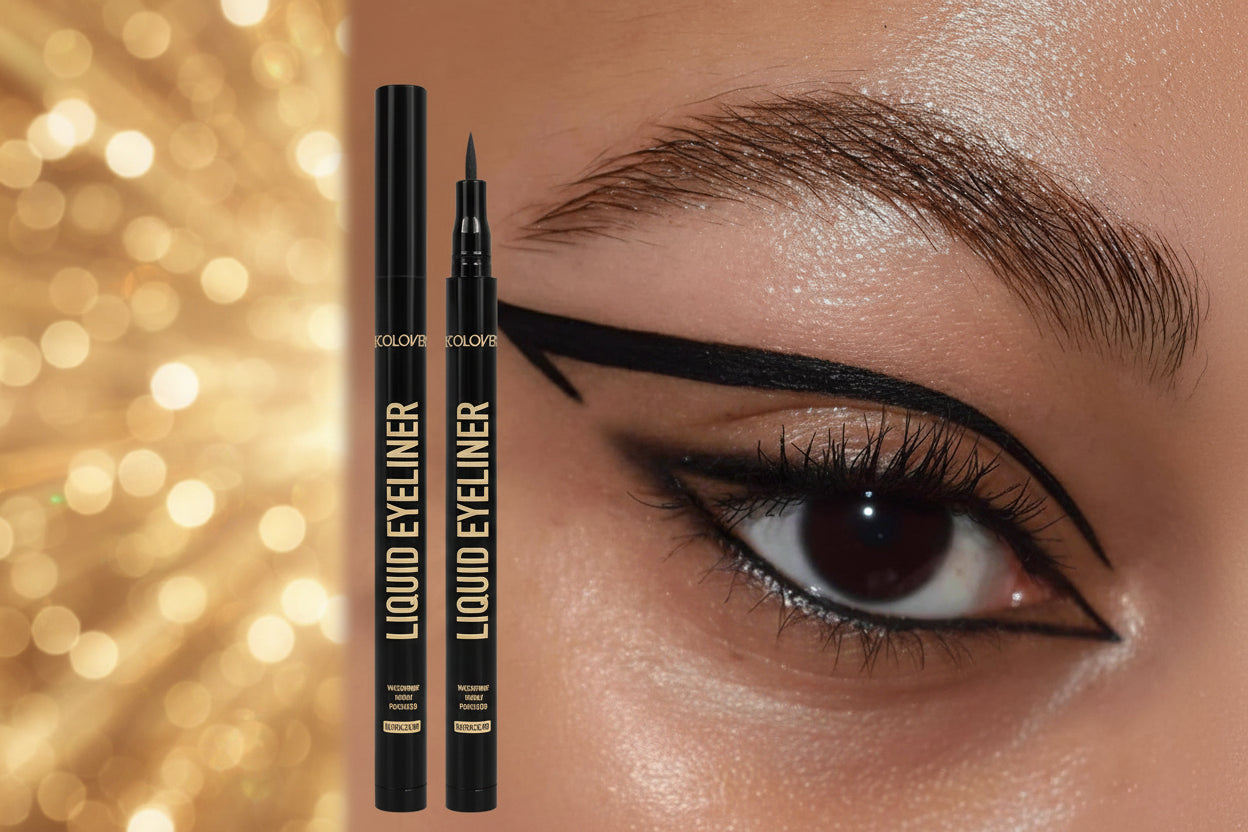 Flüssiger Präzisions-Eyeliner – Hochpigmentierter, Wasserfester Farb-Liner für Perfekte Looks