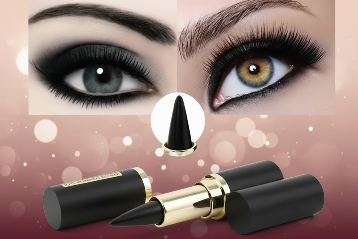 Luxus Creme-Eyeliner – Wasserfest, Hochpigmentiert & Langhaftend | Präziser Augen-Konturenstift