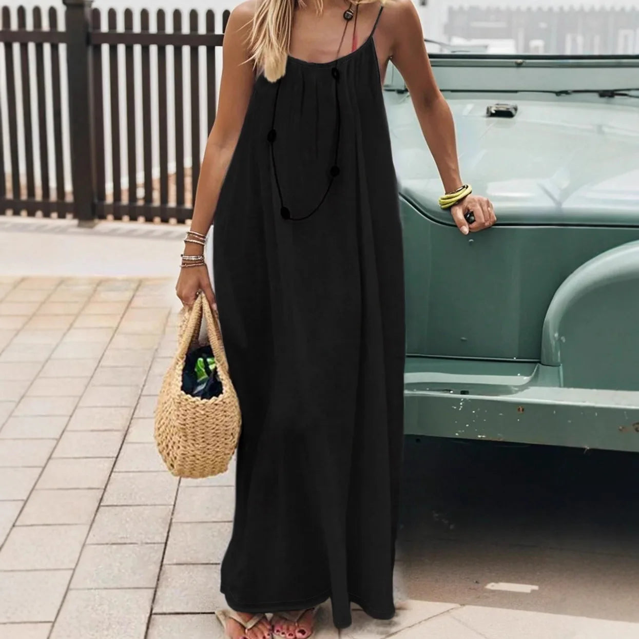 Elegantes Maxikleid – Locker & Sommerlich