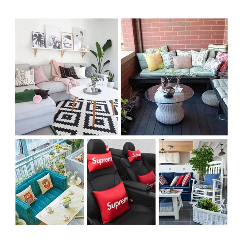 Luxus Weihnachts-Kissenbezug – Winterliche Deko für Sofa & Schlafzimmer | Hochwertige 40–60 cm Kissenhüllen