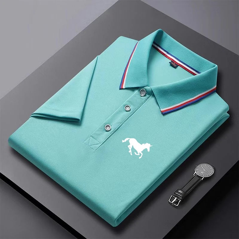 Classic men's polo shirt – short sleeve &amp; breathable