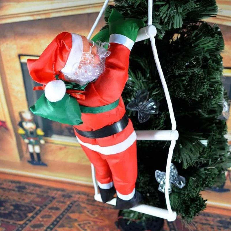 Climbing Santa Claus – Christmas Decoration – 1/2/3 Figures