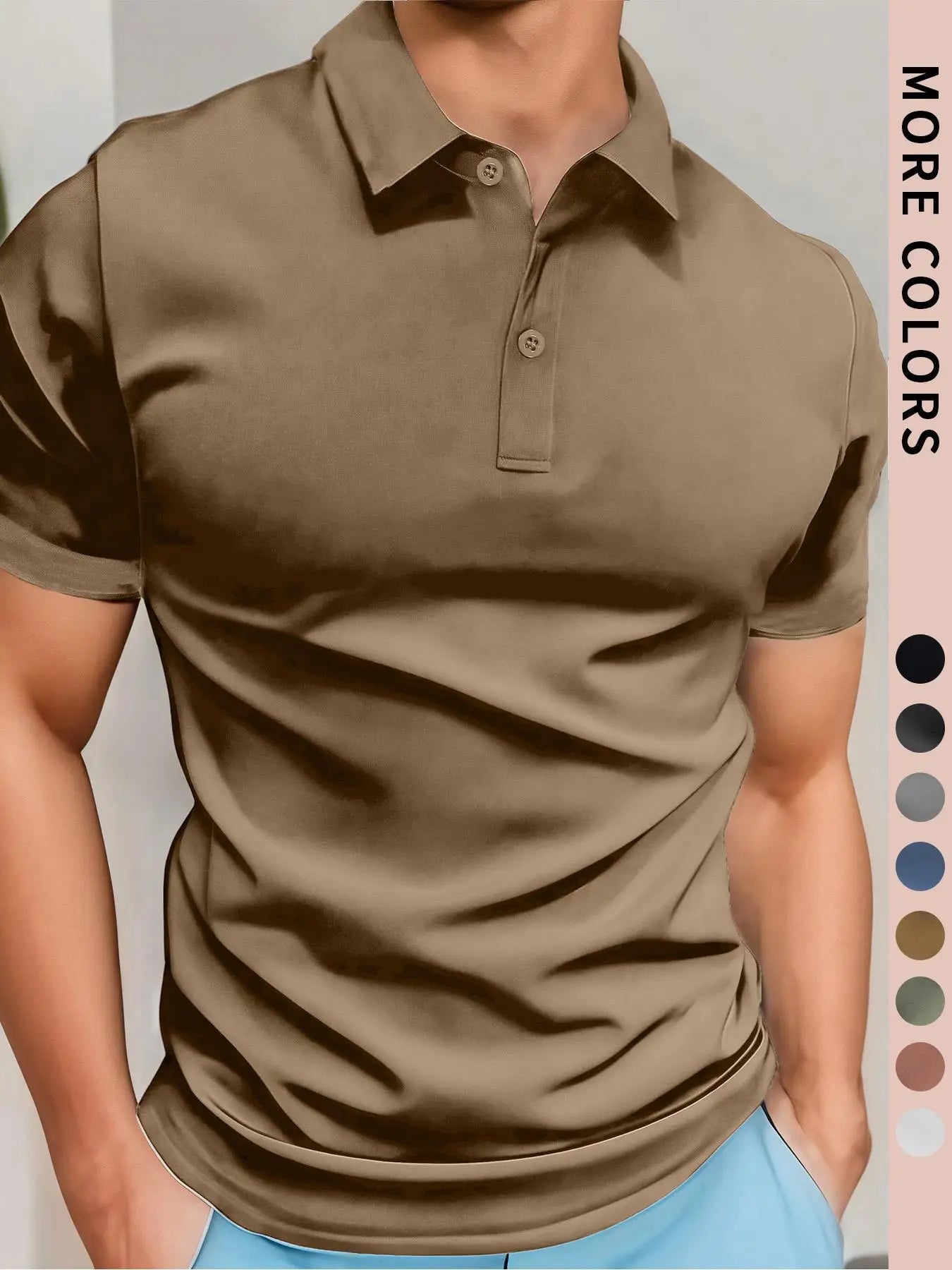 Men's Polo Shirt – Breathable &amp; Comfortable | Summer Casual