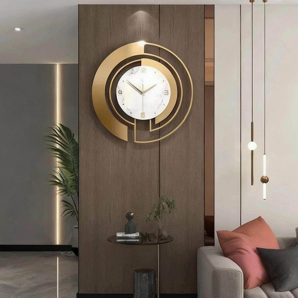 Luxus LED Wanduhr – Modernes Design, Stillvoll & Beleuchtet