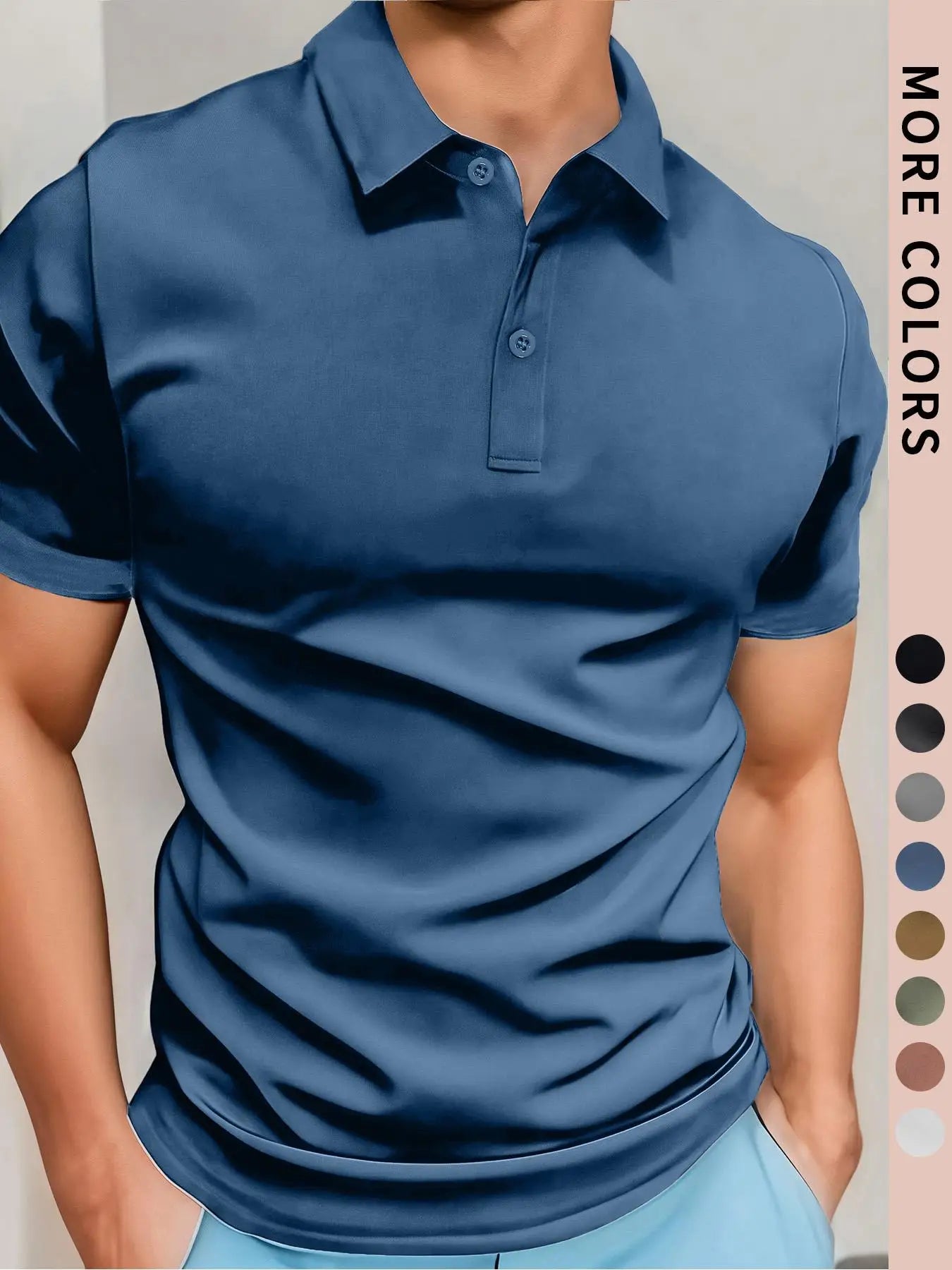 Men's Polo Shirt – Breathable &amp; Comfortable | Summer Casual