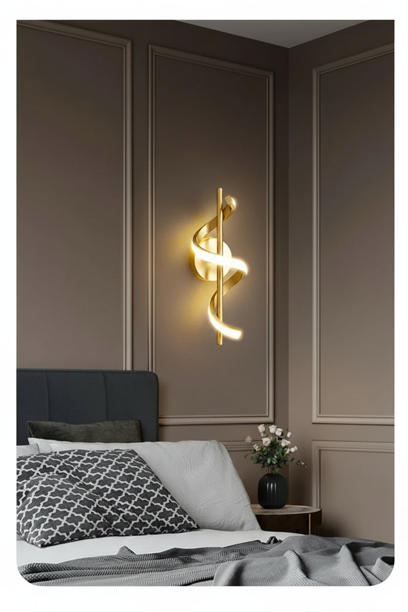 Nordische LED-Wandleuchte – Minimalistisches Design für Wohnzimmer, Schlafzimmer & Flur