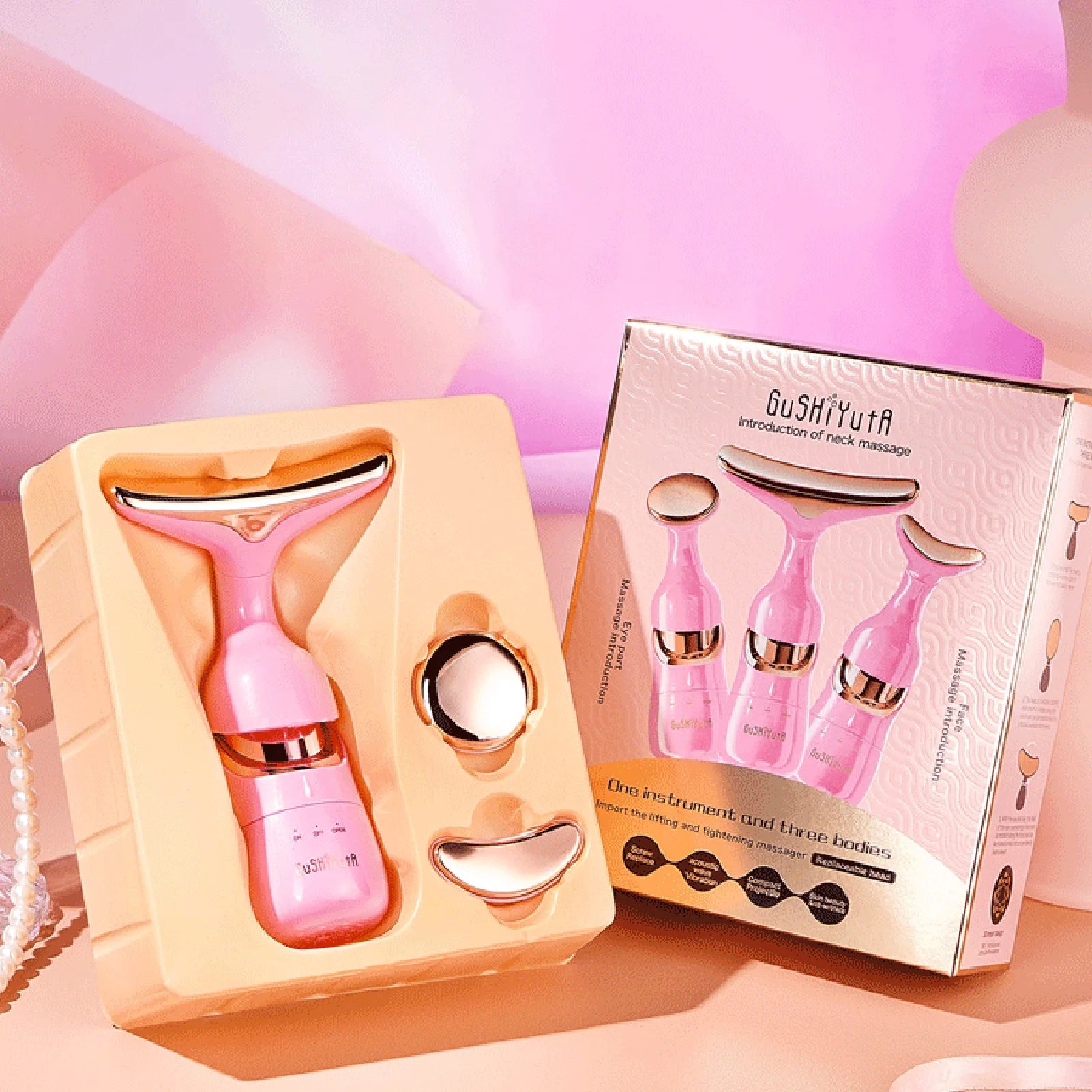 GlowLift Gesichtsmassagegerät – Anti-Aging & Lifting für straffe Haut