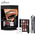 Augen-Make-up-Set – Lidschattenpalette, Mascara & Eyeliner