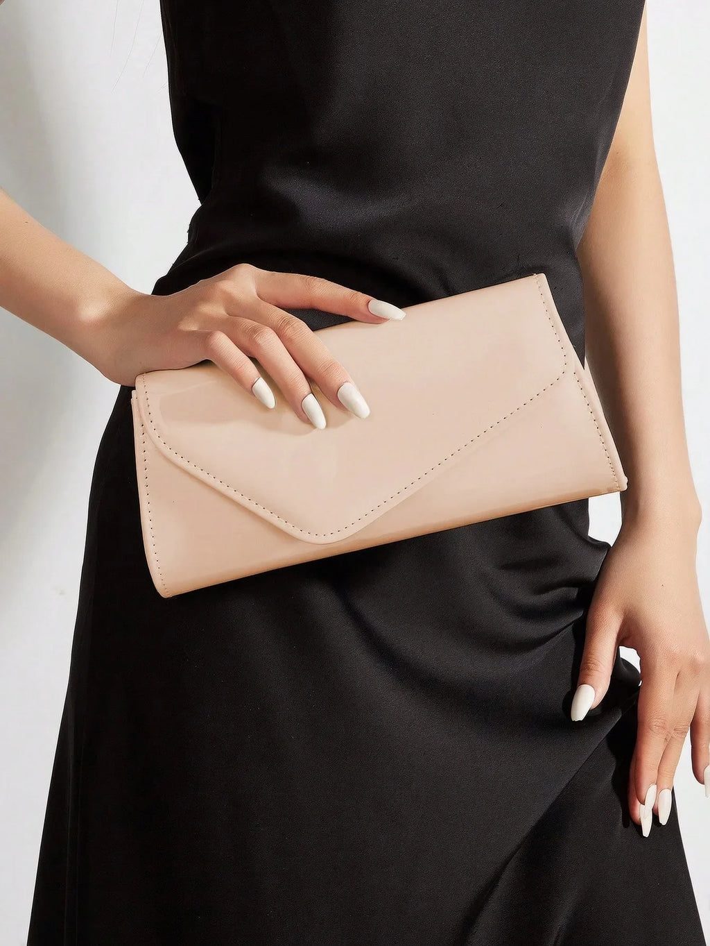 Damen-Clutch – elegante Kunstledertasche