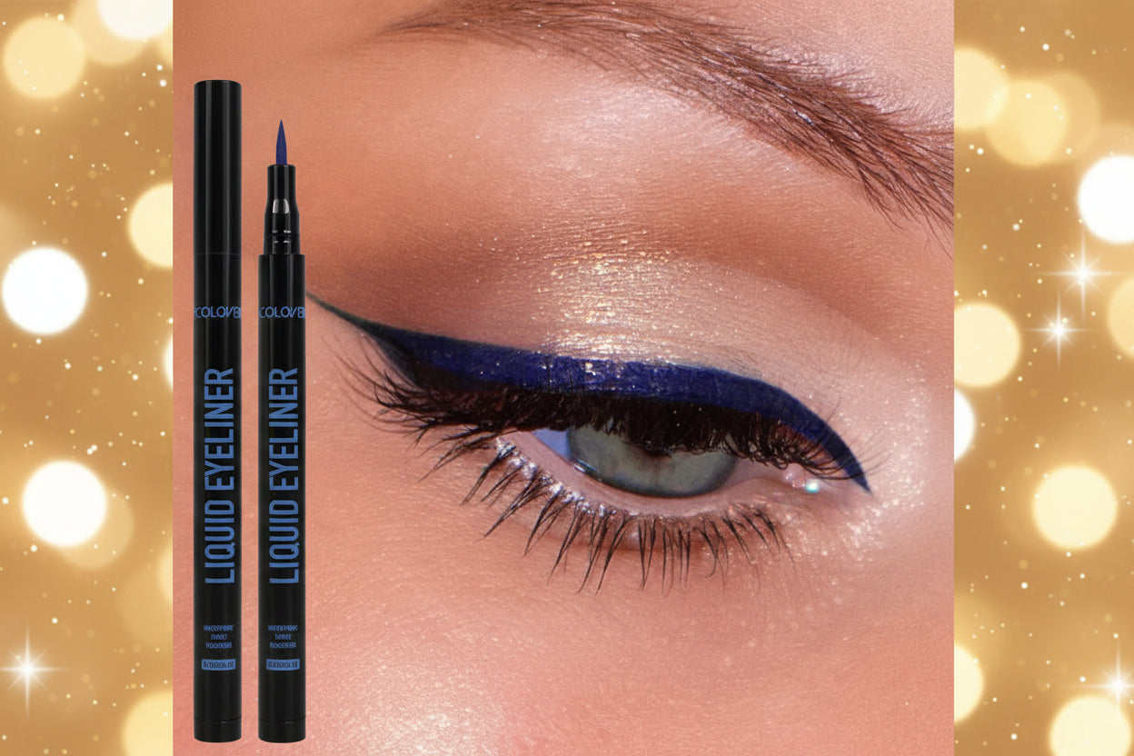Flüssiger Präzisions-Eyeliner – Hochpigmentierter, Wasserfester Farb-Liner für Perfekte Looks