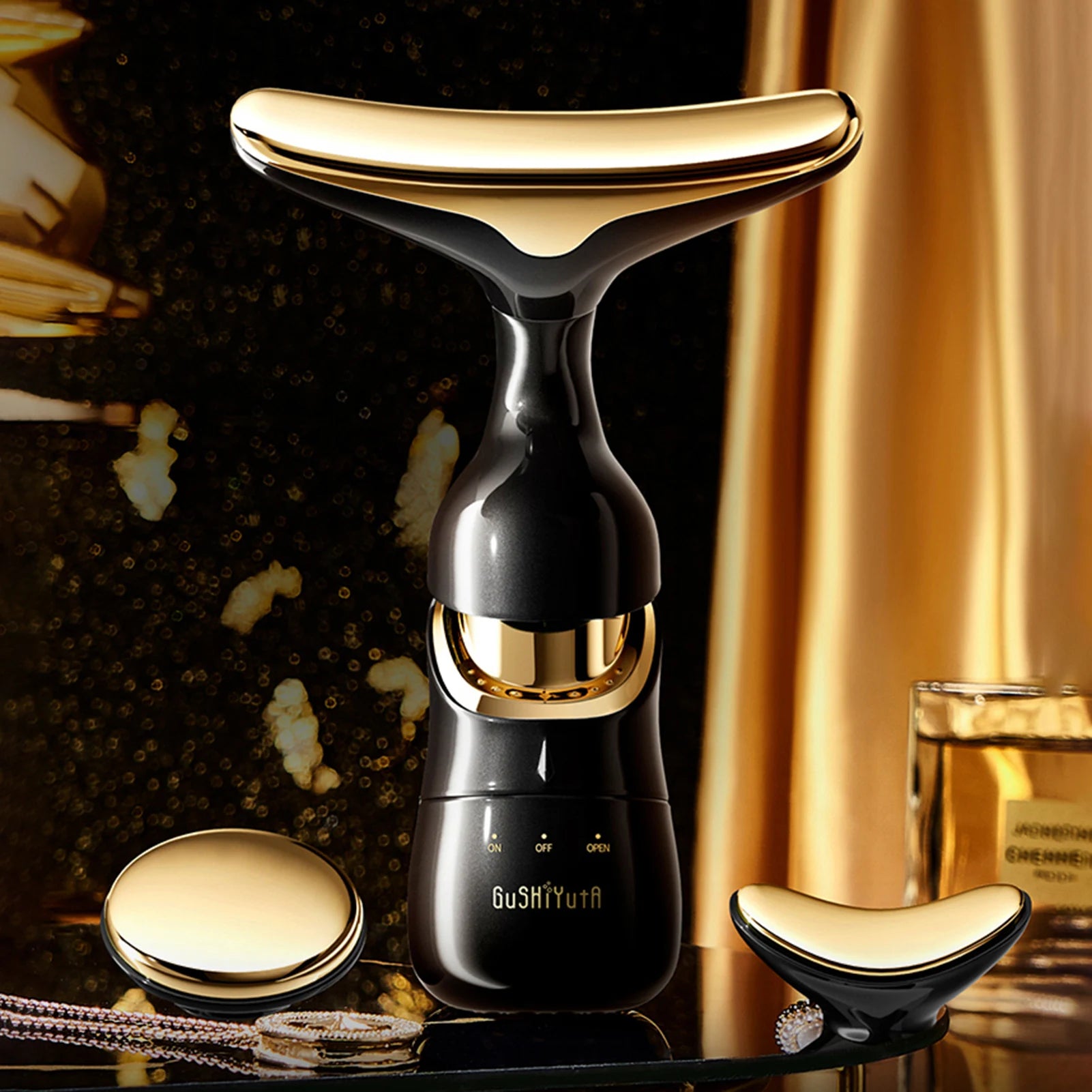 GlowLift Gesichtsmassagegerät – Anti-Aging & Lifting für straffe Haut