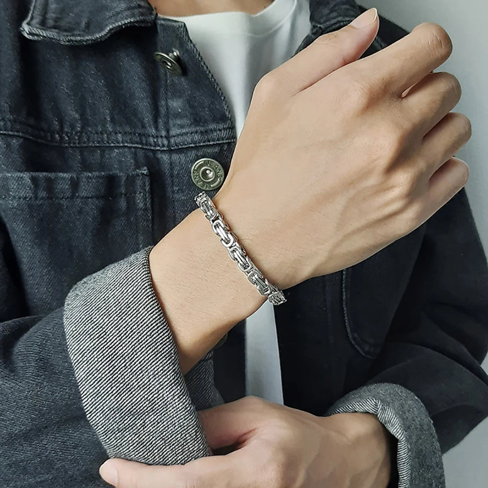 Hochwertiges Edelstahlarmband für Damen und Herren