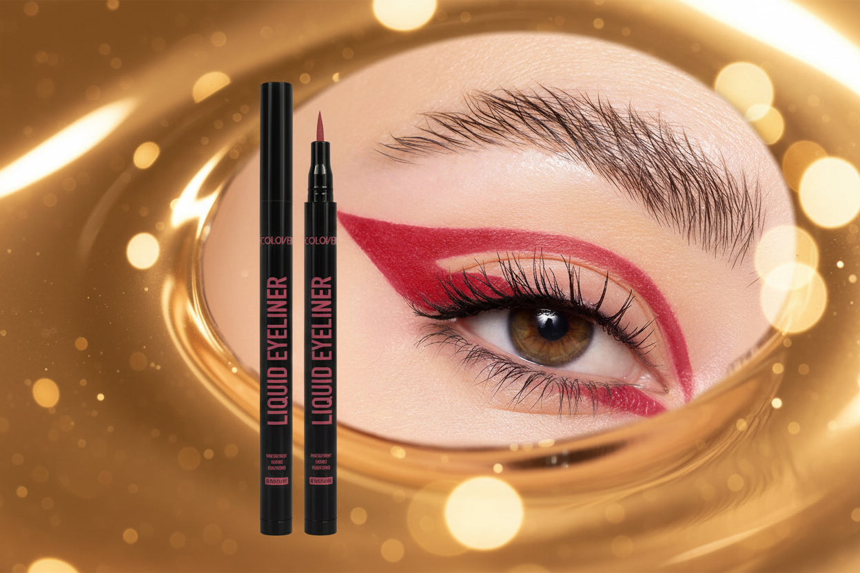 Flüssiger Präzisions-Eyeliner – Hochpigmentierter, Wasserfester Farb-Liner für Perfekte Looks