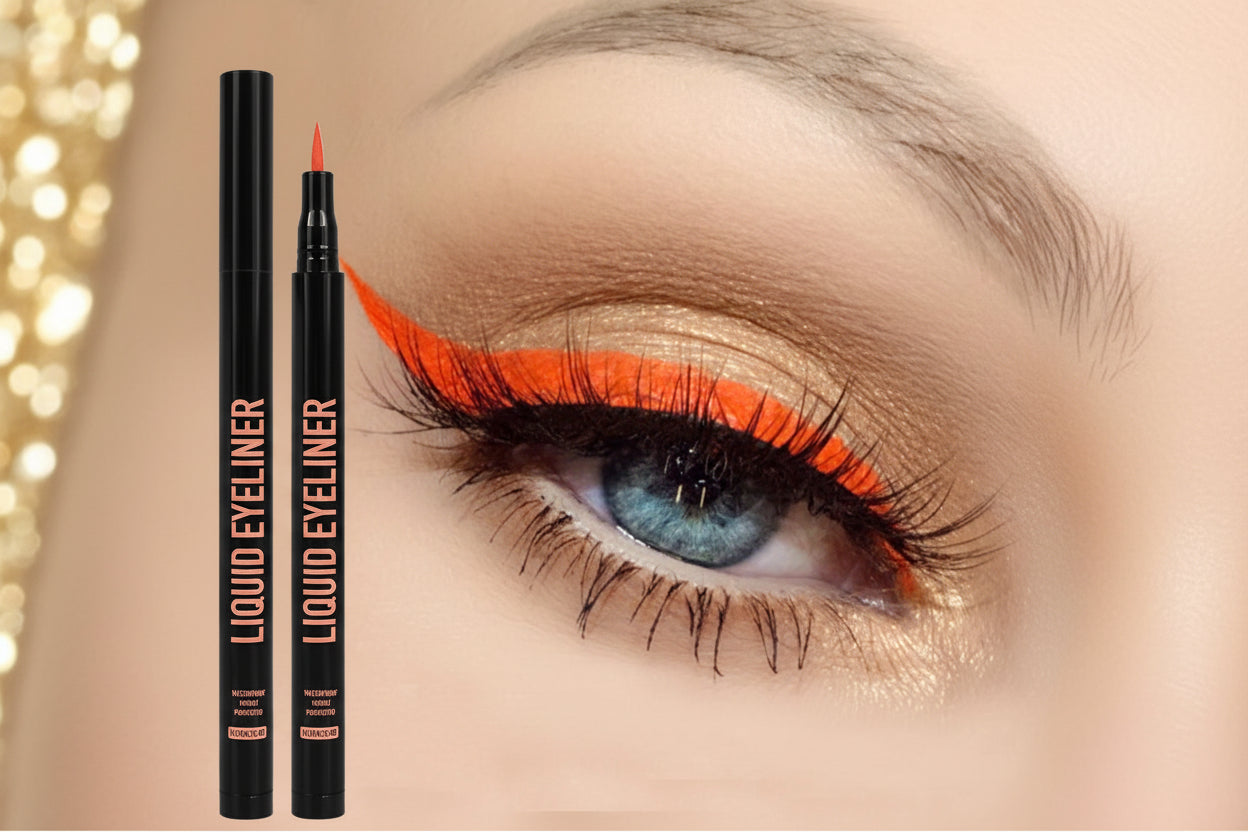 Flüssiger Präzisions-Eyeliner – Hochpigmentierter, Wasserfester Farb-Liner für Perfekte Looks