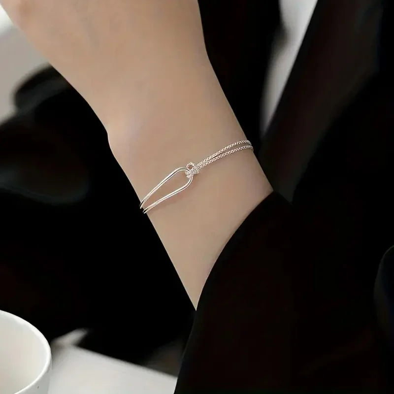 Feines Armband aus Sterling Silber für Frauen