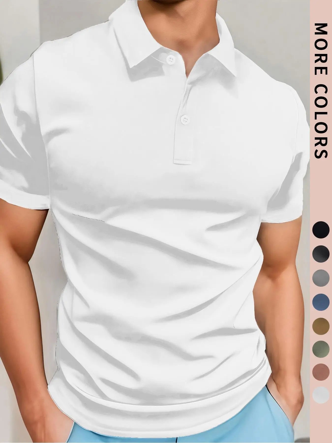 Men's Polo Shirt – Breathable &amp; Comfortable | Summer Casual