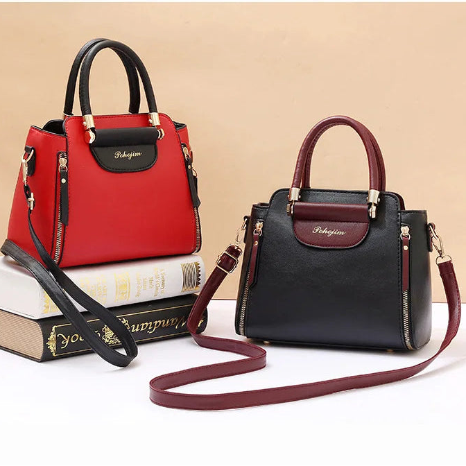 Elegante Damen Handtasche – Zeitlose Schulter- & Crossbody Bag für Büro & Alltag